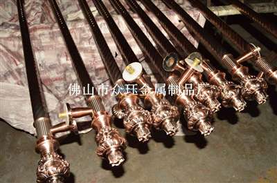 经典仿古铜酒店大门拉手 佛山众钰金属制品厂