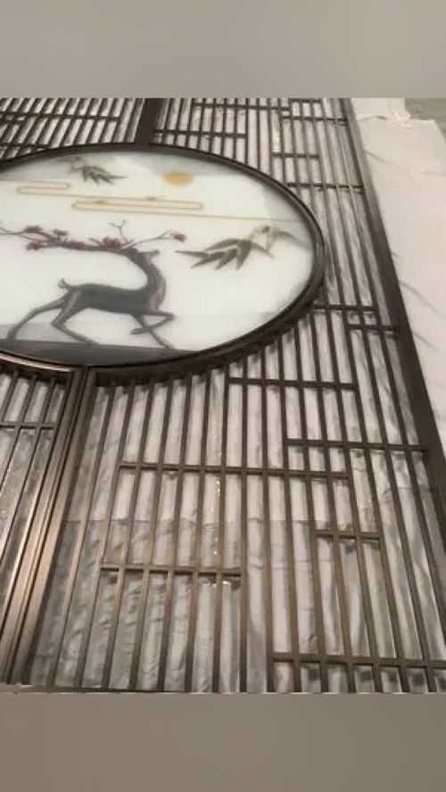 金属制品源头厂家 屏风隔断 新中式